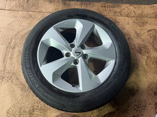 GENUINE NISSAN QASHQAI J11 ALLOY WHEEL & TYRE 215/60/17 J7 ET40 CMS1009 5.65mm