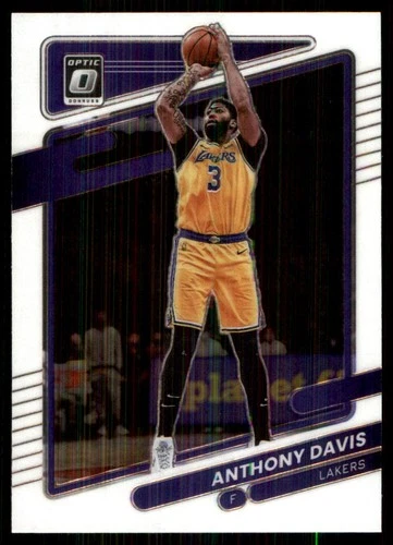 Anthony Davis 2021-22 Donruss Optic #133 Lakers NBA READ FREE SHIP AutographDen
