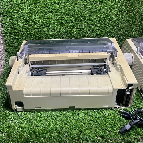 2 OkiData Oki Microline 320 Turbo 9-Pin Dot Matrix Printer - Used As Is - Picture 6 of 10