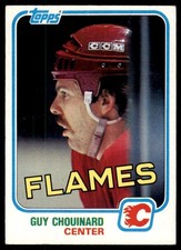 1981-82 Topps Guy Chouinard Hockey Cards #6