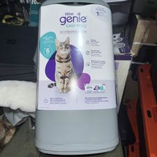 Litter Genie Easy Roll Pail  Cat Litter Waste Disposal System for Odor Contr...