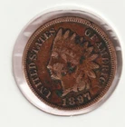 US Rare Old West 1900 Indian Head Penny Coin American Collection Shield Cent USA