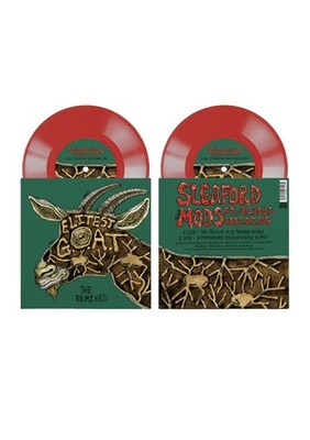 Sleaford Mods/Aldous Harding  x The Prodigy Elitest G.O.A.T. red vinyl 500 only 