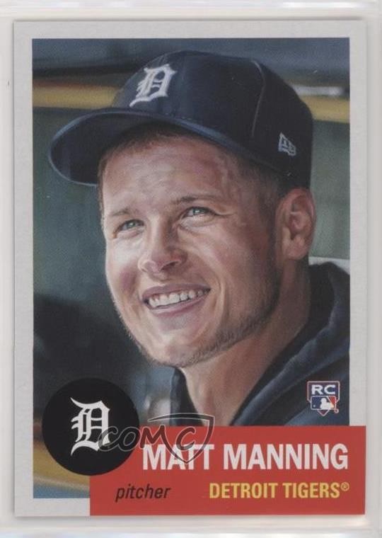 2022 Topps Living Set Online Exclusive /2177 Matt Manning Jared Kelley #498 1g9