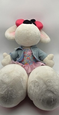 Diddlina Diddl Maus Depesche Original ca. 70 cm groß Plüschtier Stofftier