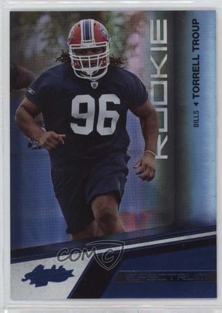 2010 Absolute Memorabilia Spectrum Platinum 4/5 Torell Troup #196 Rookie RC v7j