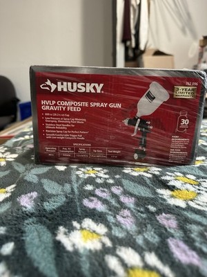 Husky HVLP Gravity Feed Spray Gun Kit 2.1K Standard