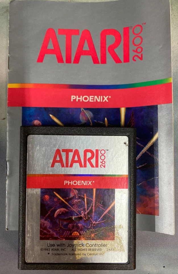 Star Raiders, Phoenix, E.T., Pac-Man, Demons to Diamonds - Atari 2600 w/ Manuals - Image 2 of 4