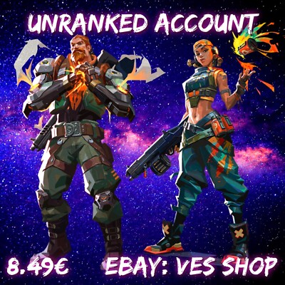 Valorant unranked Account mit Full Access auf die Email Adresse