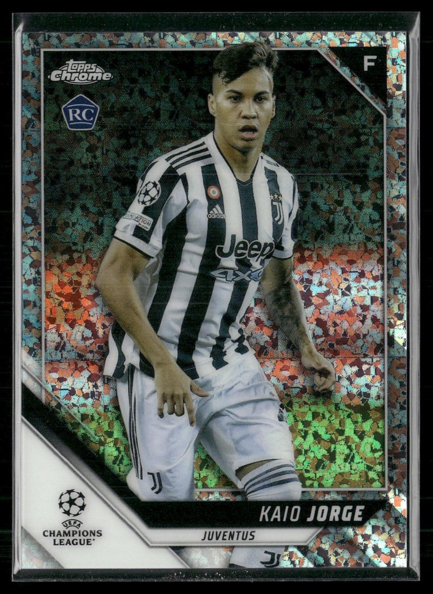 2021-22 Topps Chrome #44 Kaio Jorge Silver Mini-Diamond Refractor