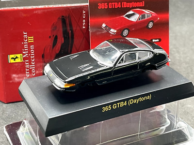 Kyosho 1/64 Ferrari collection 3 365 GTB4 Daytona black Diecast
