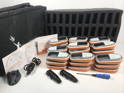 Lot of (32) Promethean ActivExpression Classroom Voting Remotes PRM-AE1-01