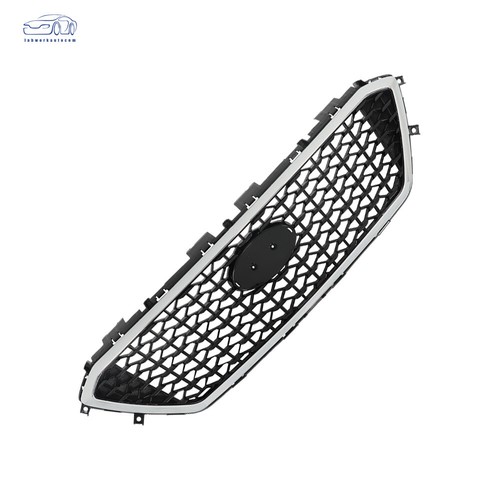 For Hyundai Sonata 2015 16 17 Front Upper Grille Chrome Honeycomb Without Hole - Picture 12 of 12