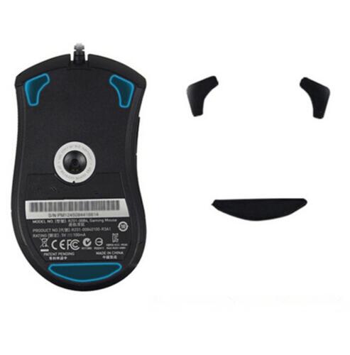 Durable Mouse Feet Skates For Razer Deathadder Gaming Mouse 0.65mm B