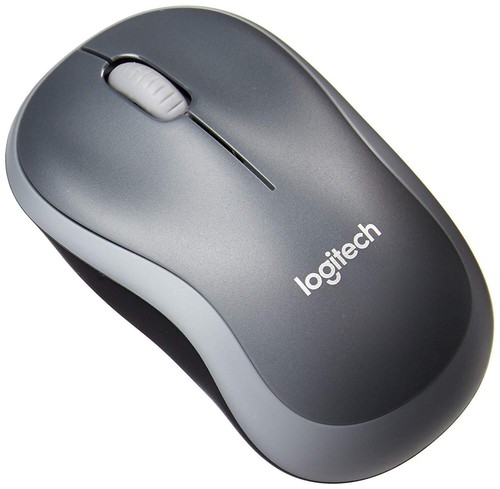 Logitech M185 Wireless Mouse for Computers Laptops Fast Scrolling Bundle - Picture 4 of 6
