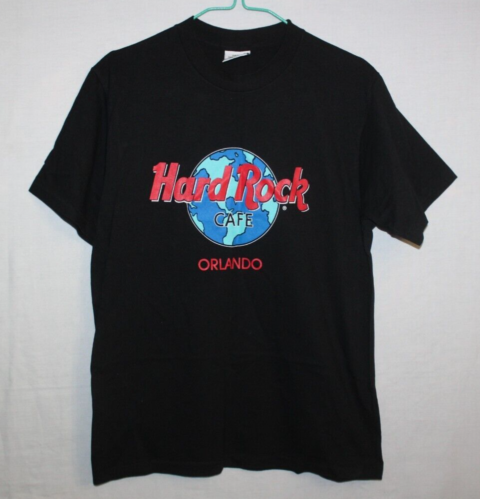 Hard Rock Cafe Orlando Vintage Single Stitch Black T-Shirt Adult