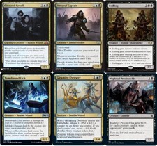 Custom Commander Deck - Gisa and Geralf - Zombies - EDH MTG Magic Cards - NM