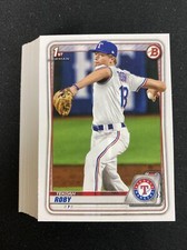 2020 Bowman Draft Paper Tekoah Roby Bowman 1st Lot Of 25 Cards!