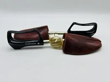 Vintage Wood Florsheim No 4 Rochester Travel Tree Shoe Keepers Stretchers NWT