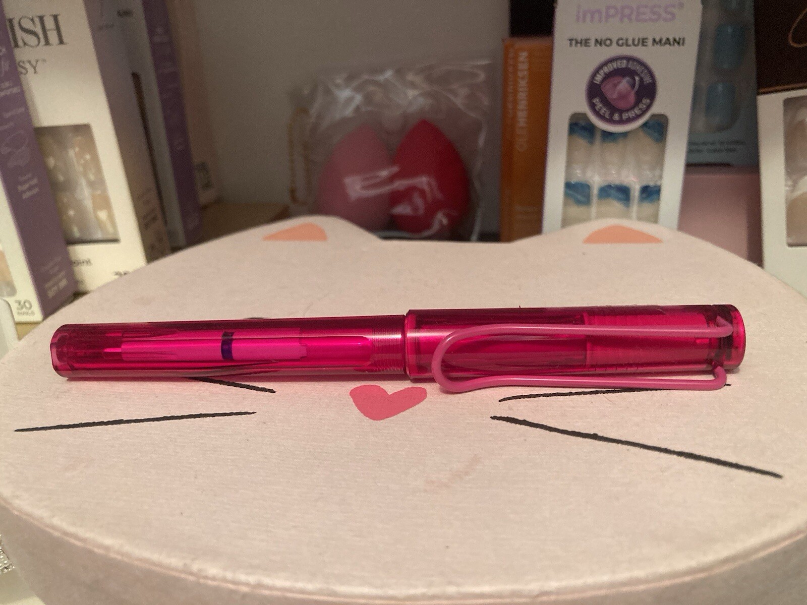 Brand New LAMY Safari Rollerball Pen In Balloon Pink
