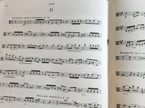 Sonate for Viola and Piano by Honegger *NEW* Publisher Max Eschig - Picture 2 of 3