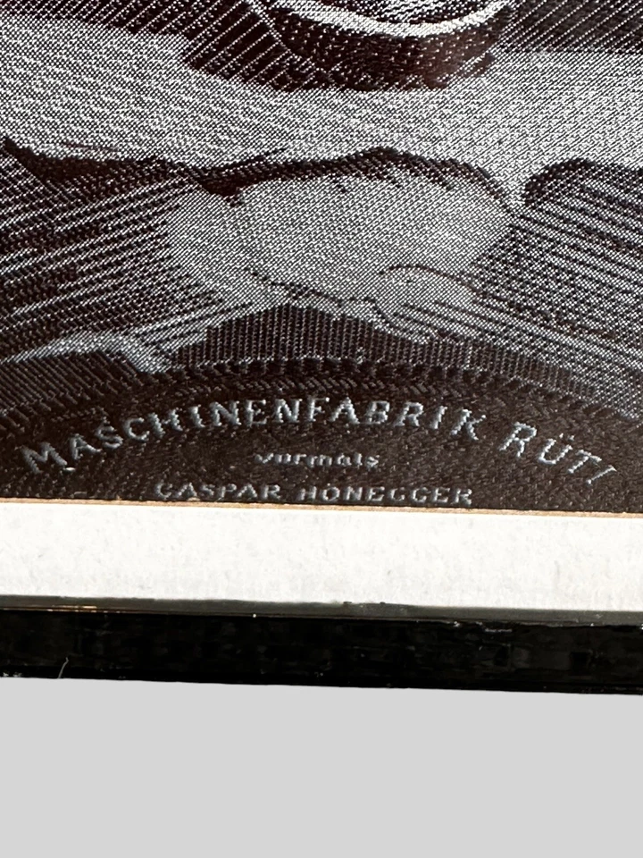 Antiguo estevengrafo publicitario alemán, Fritz Kaeser Foto 2 de 4