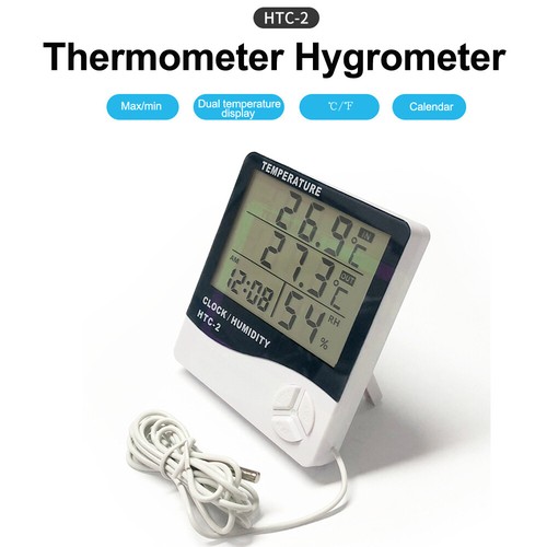 Digital LCD Thermometer Hygrometer Household Temperature Humidity Meter Moisture - Picture 19 of 26