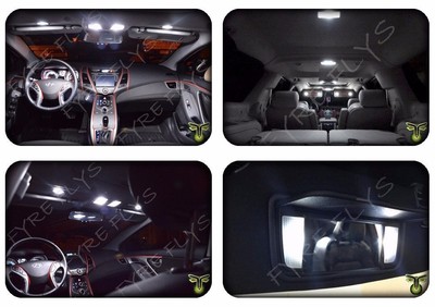 Complete White LED Interior Light Kit For 2000-2006 Chevy Suburban & Tahoe - 15 Bulbs, 5050 SMD 13 thumbnail image