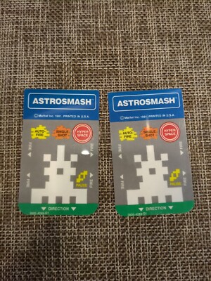 ASTROSMASH Overlays For Intellivision 