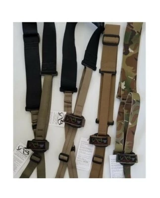 Savvy Sniper Precision Rifle 2 Point Sling, WIDE w/ Dual QD & Elastic Covers NEW