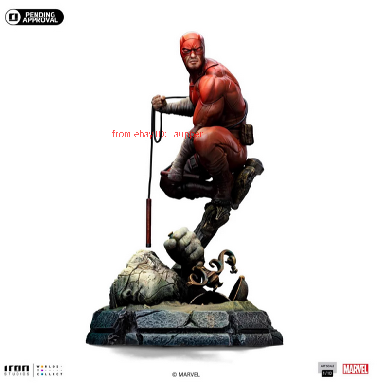 Perfect Iron Studios Daredevil Art Scale 1/10 Statue Figure New In