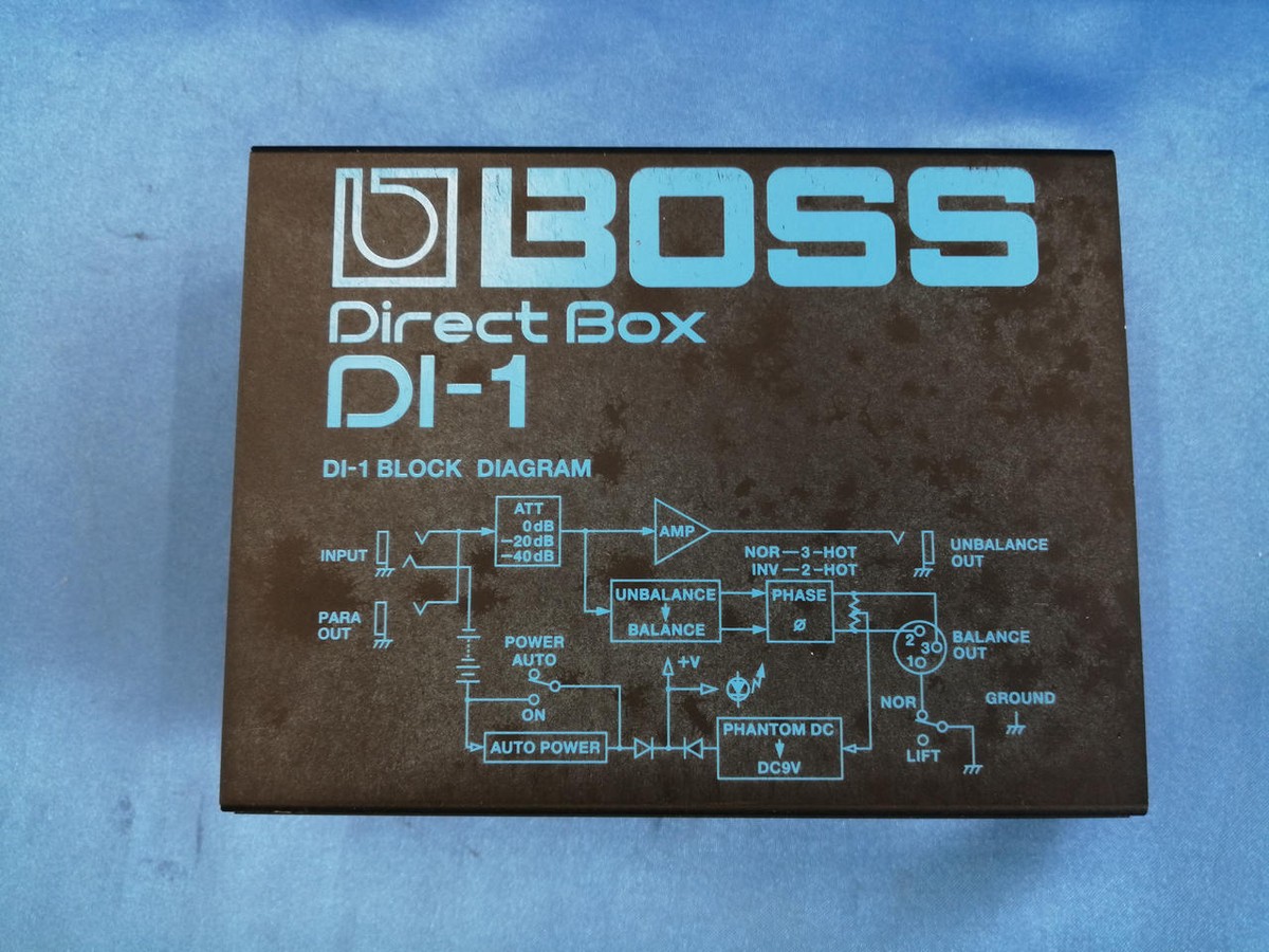 【美品】BOSS di-1 Amazon.com: BOSS DI-1 Direct Box (DI-1) : Musical Instruments