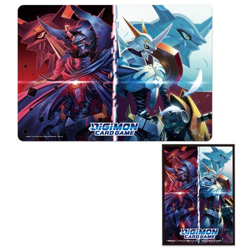 SEALED Digimon Card Game Tamer's Set 2- Playmat and Sleeves Omnimon PB-04 - 第 2/2 張圖片