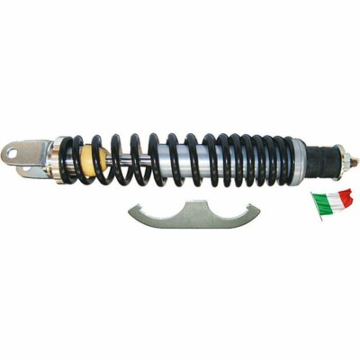 AMMORTIZZATORE POSTERIORE CARBONE REGOLABILE GRIGIO VESPA LML STAR 150 2T