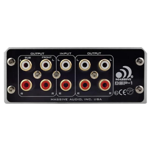 Massive Audio DSP-1 8-Kanal Digitaler Soundprozessor mit integriertem 4-Kanal-Verstärker - Bild 4 von 7