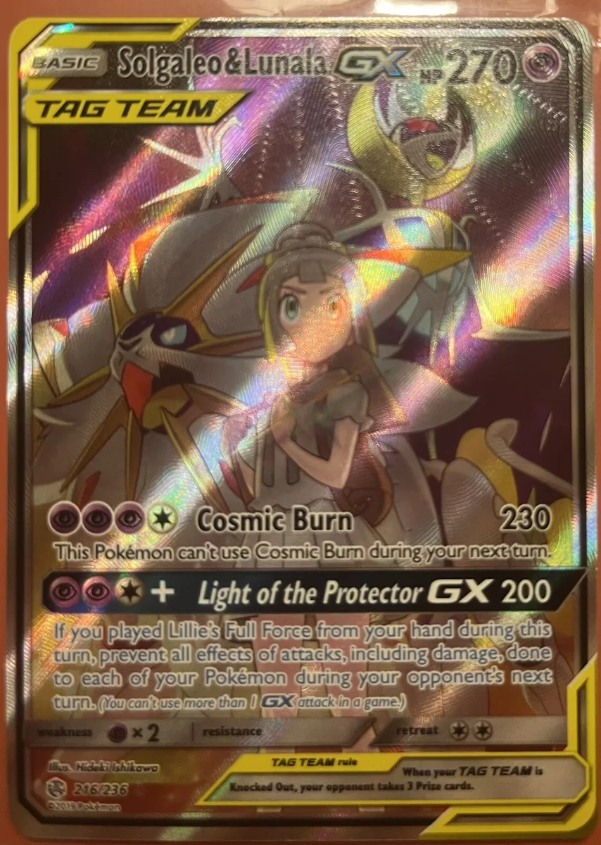 Solgaleo & Lunala GX - SM - Cosmic Eclipse - Pokemon