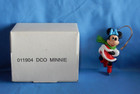Disney Grolier Minnie Mouse Ice Skating Christmas Ornament in Box 001904 — photo 1