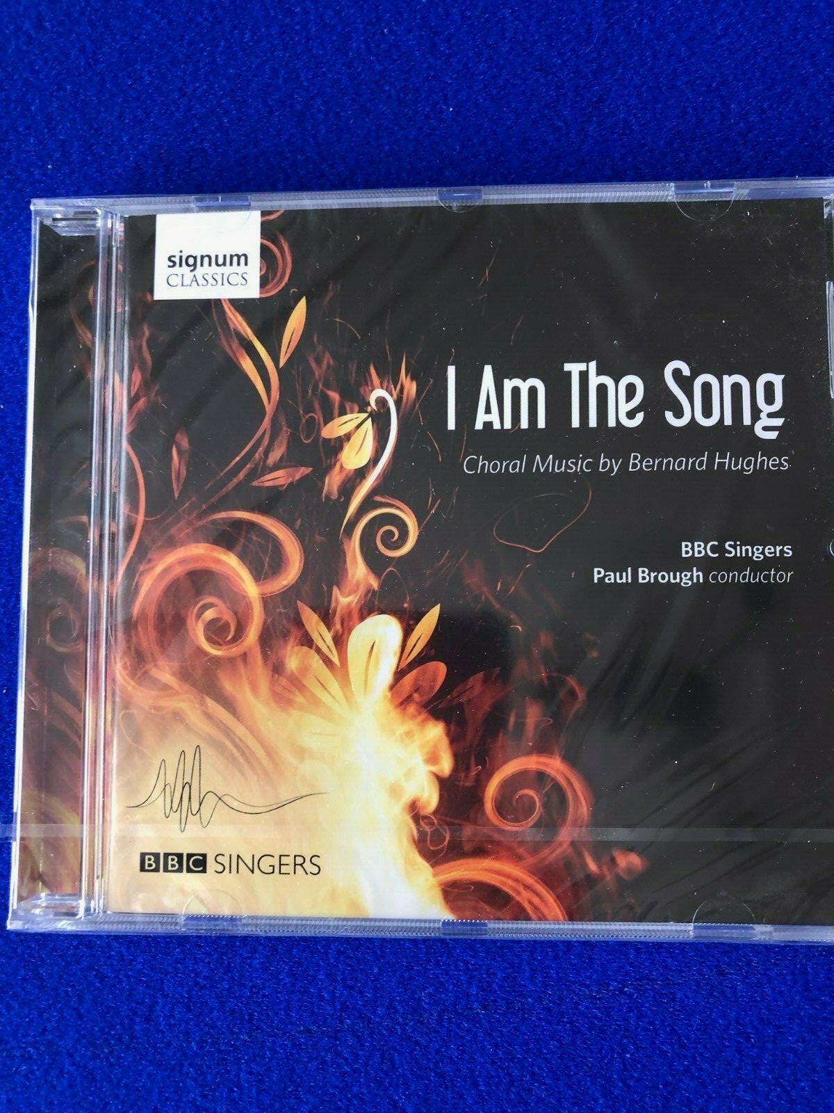 NEW I am the Song Choral Music Bernard Hughes BBC Singers Paul Brough CD 1996