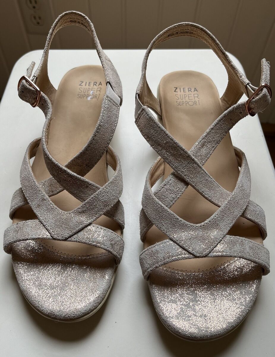 Ziera Super Support Kenzie 39 8 Comfort Leather Sandals Ziera Super Support Kenzie 39 8 Comfort Leather Sandals