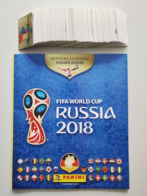 Panini WM 2018 - 50 Sticker aus Liste aussuchen