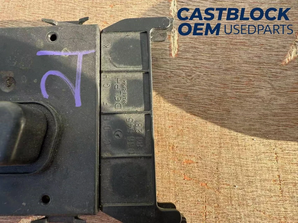 Interruptor de control del asiento delantero Mercedes-Benz ML320 1998-2002 ajuste 036 545 84 28 OEM Foto 2 de 4