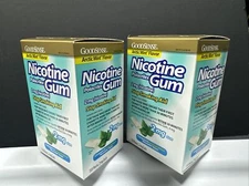 8x GoodSense Nicotine Gum•2 mg•110pcs/ea.•Artic Mint *Please See Date Photos