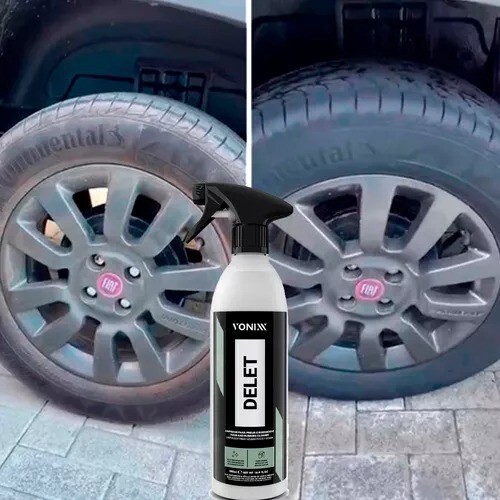Vonixx Delet Tire and Rubber Automotive Car Maintenance Vehicle Cleaner 500ml - Picture 3 of 5