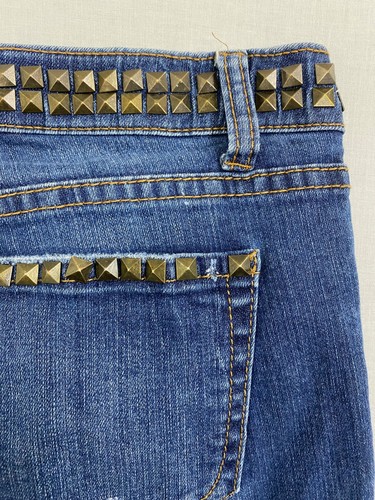 Flying monkey jeans size 29 women blue skinny dark wash low rise denim - Picture 15 of 17