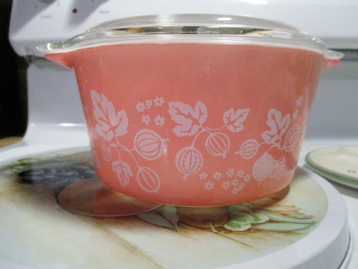 Pink gooseberry pyrex hot sale casserole