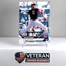 2025 Topps NOW Road to Opening Day Triston McKenzie OD-67 Cleveland Guardians