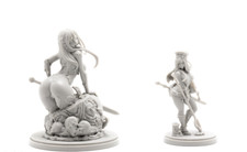 Resin Kit 484 Kingdom Death Valentine's Day set 30mm 50mm Base Size