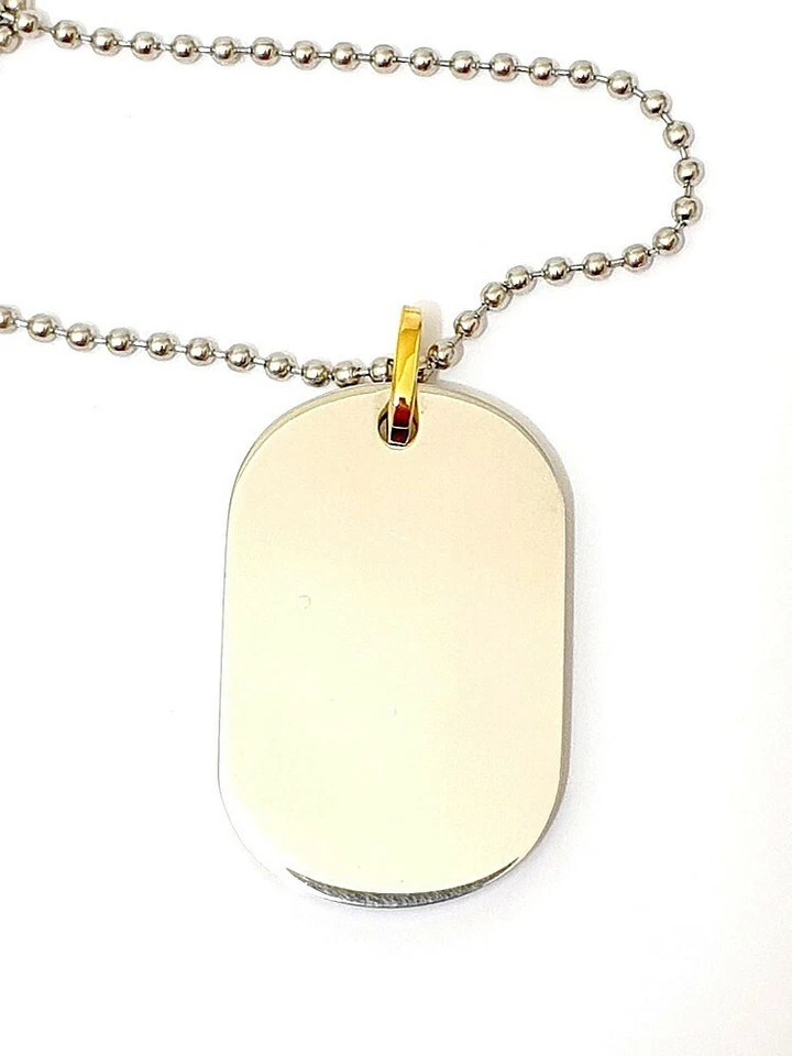 Dolce & Gabbana Halskette Collier mit Herz Anhänger Silber mit Gold - Bild 4 von 4