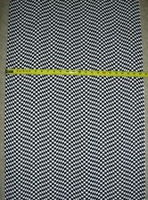 Car Flag Banner Checkered plaid Black C5402 Timeless durable Cotton fabric