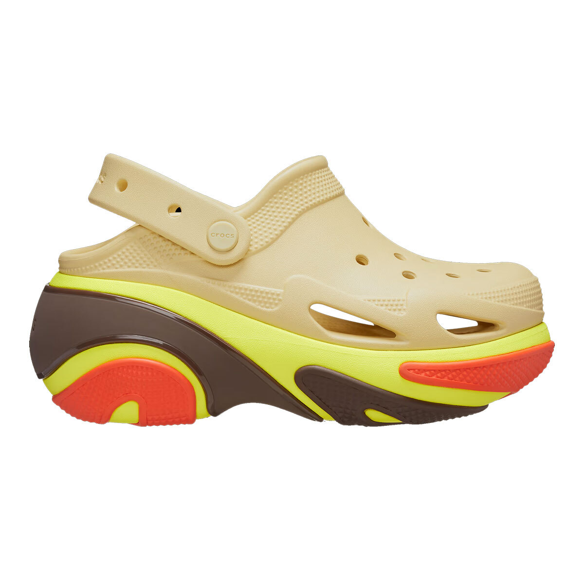 New CROCS Womens BUBBLE CRUSH CLOG 210061-0HX SESAME W 5 New CROCS Womens BUBBLE CRUSH CLOG 210061-0HX SESAME W 5